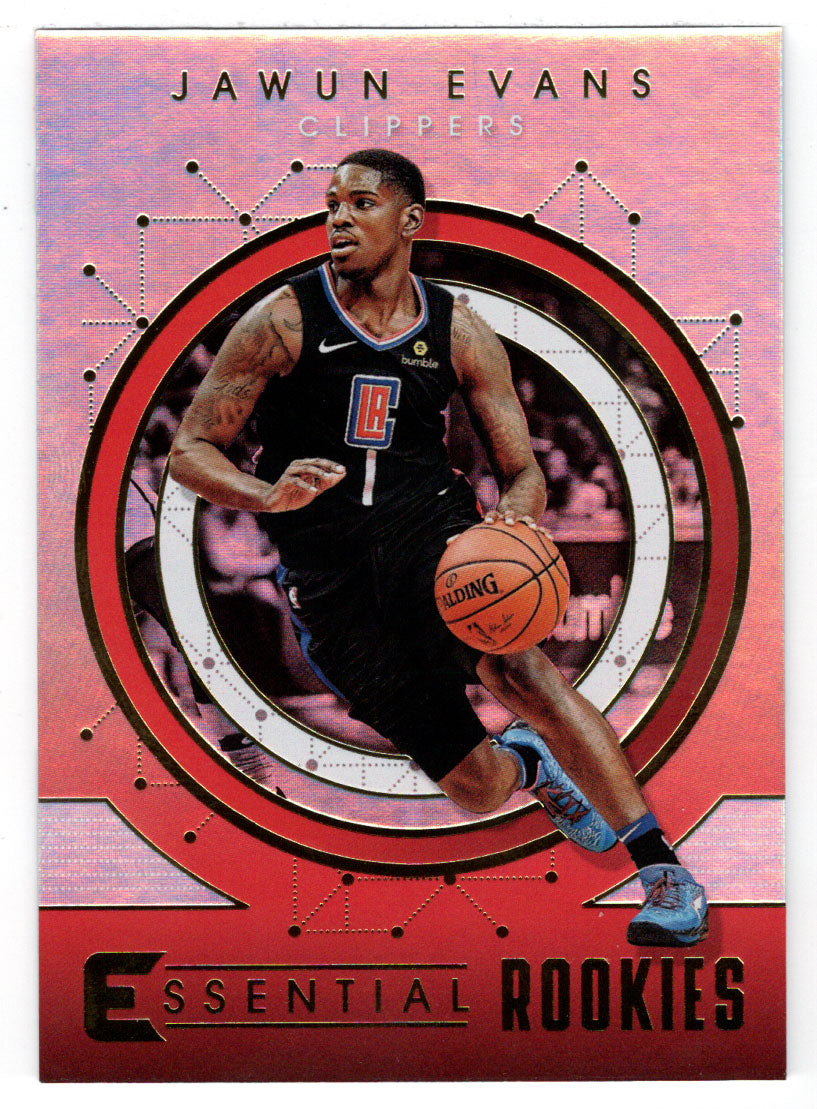 Jawun Evans - Los Angeles Clippers - Essential Rookies (NBA Basketball Card) 2017-18 Panini Essentials # ER-34 Mint