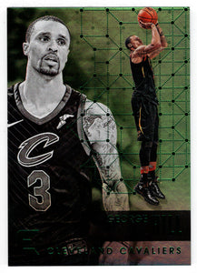 George Hill - Cleveland Cavaliers - Green Edition (NBA Basketball Card) 2017-18 Panini Essentials # 57 Mint