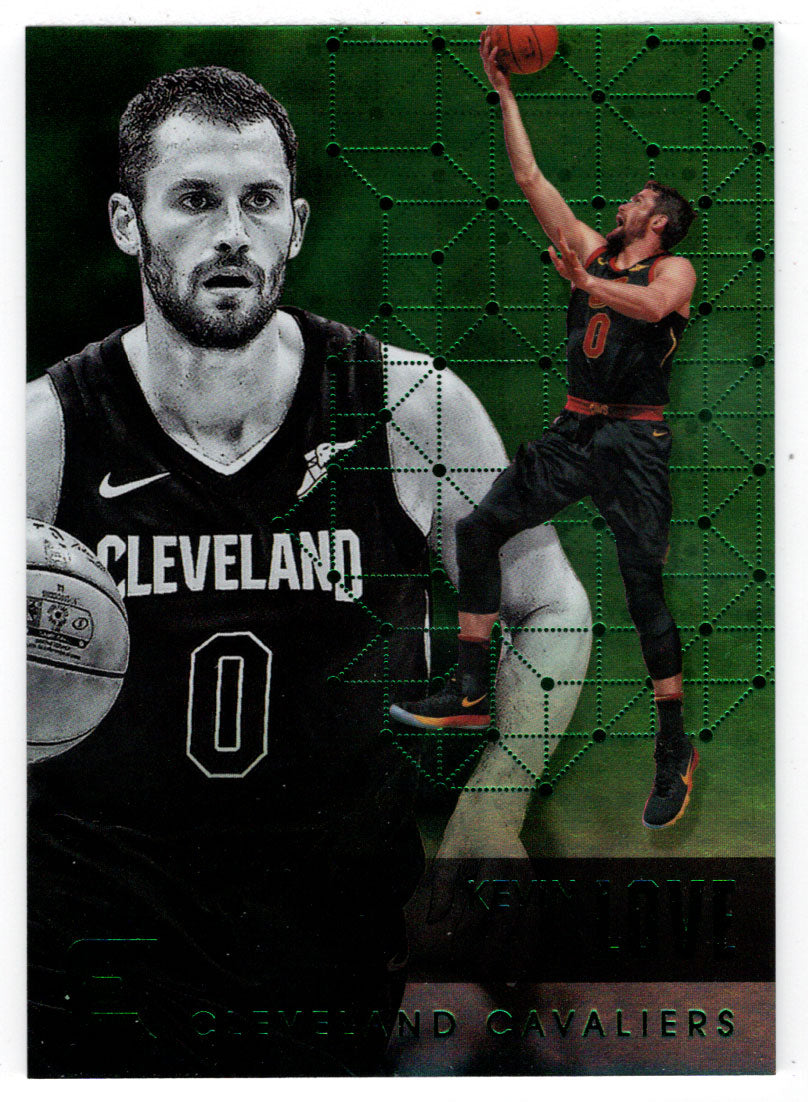 Kevin Love - Cleveland Cavaliers - Green Edition (NBA Basketball Card) 2017-18 Panini Essentials # 98 Mint