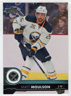 Matt Moulson - Buffalo Sabres (NHL Hockey Card) 2017-18 Upper Deck # 22 Mint
