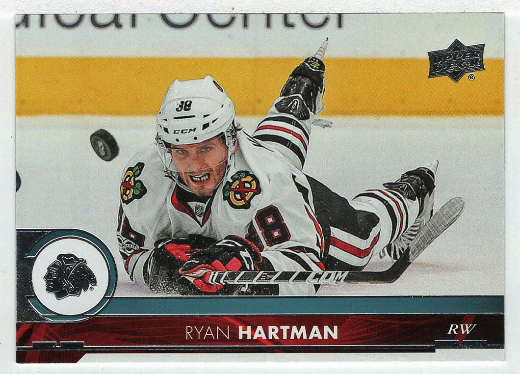 Ryan Hartman - Chicago Blackhawks (NHL Hockey Card) 2017-18 Upper Deck # 44 Mint