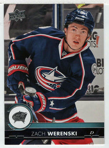 Zach Werenski - Columbus Blue Jackets (NHL Hockey Card) 2017-18 Upper Deck # 56 Mint
