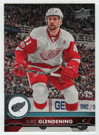 Luke Glendening - Detroit Red Wings (NHL Hockey Card) 2017-18 Upper Deck # 68 Mint