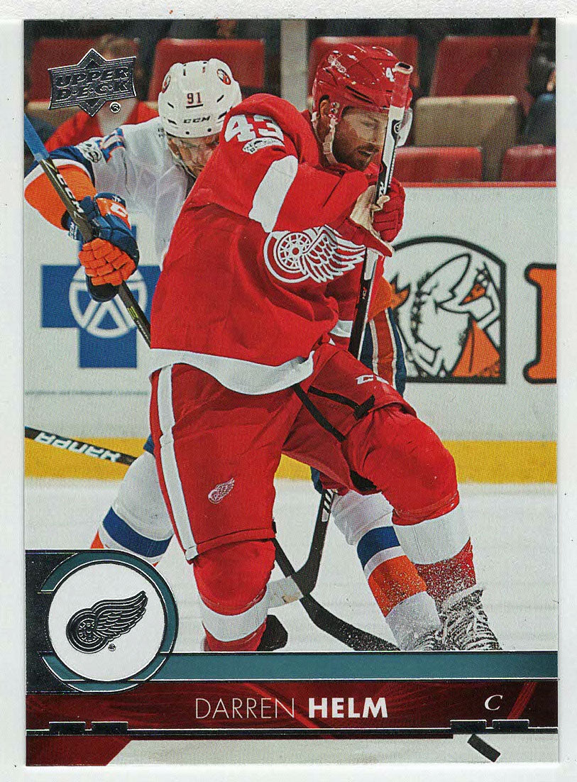 Darren Helm - Detroit Red Wings (NHL Hockey Card) 2017-18 Upper Deck # 71 Mint