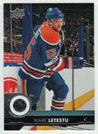 Mark Letestu - Edmonton Oilers (NHL Hockey Card) 2017-18 Upper Deck # 76 Mint