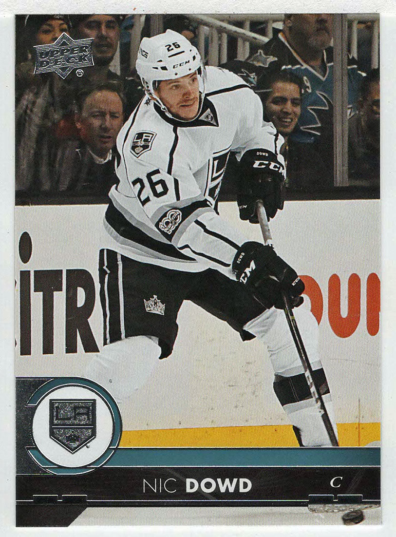 Nic Dowd - Los Angeles Kings (NHL Hockey Card) 2017-18 Upper Deck # 91 Mint