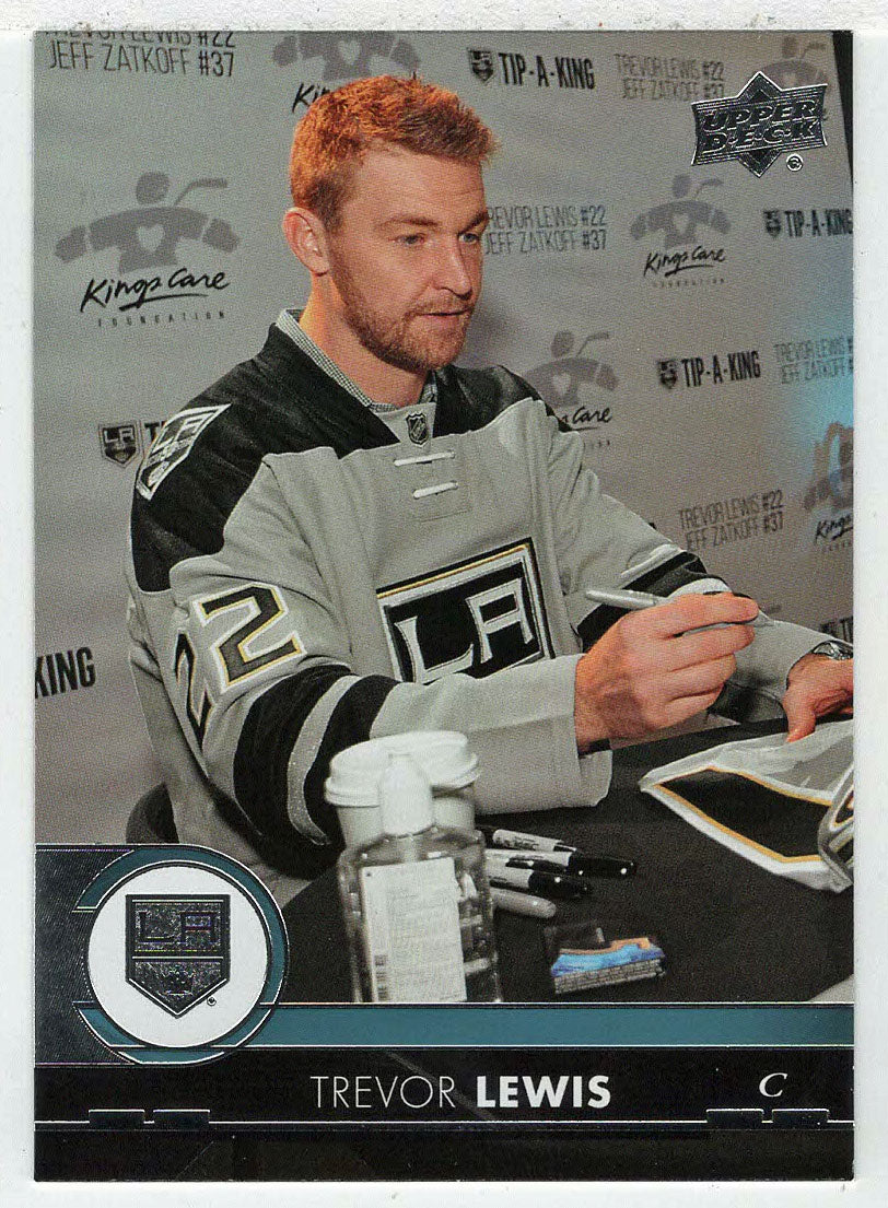 Trevor Lewis - Los Angeles Kings (NHL Hockey Card) 2017-18 Upper Deck # 92 Mint