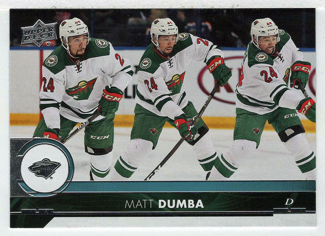 Matt Dumba - Minnesota Wild (NHL Hockey Card) 2017-18 Upper Deck # 98 Mint