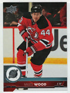 Miles Wood - New Jersey Devils (NHL Hockey Card) 2017-18 Upper Deck # 115 Mint