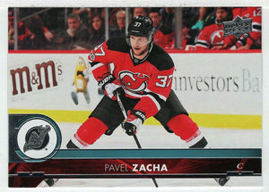Pavel Zacha - New Jersey Devils (NHL Hockey Card) 2017-18 Upper Deck # 116 Mint