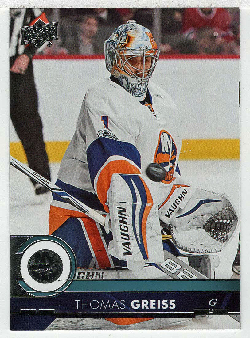 Thomas Greiss - New York Islanders (NHL Hockey Card) 2017-18 Upper Deck # 125 Mint