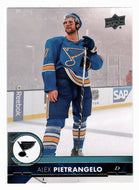 Alex Pietrangelo - St. Louis Blues (NHL Hockey Card) 2017-18 Upper Deck # 158 Mint