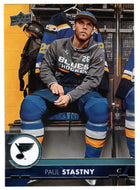 Paul Stastny - St. Louis Blues (NHL Hockey Card) 2017-18 Upper Deck # 163 Mint