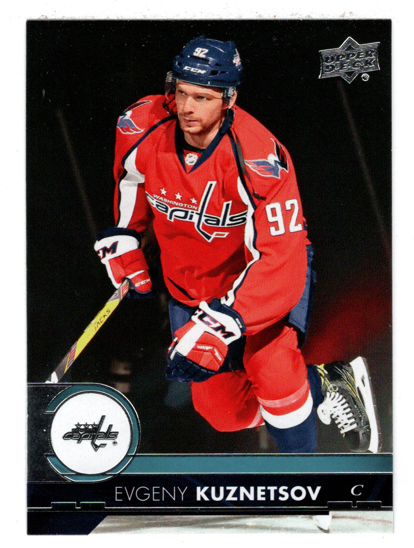 Evgeny Kuznetsov - Washington Capitals (NHL Hockey Card) 2017-18 Upper Deck # 190 Mint