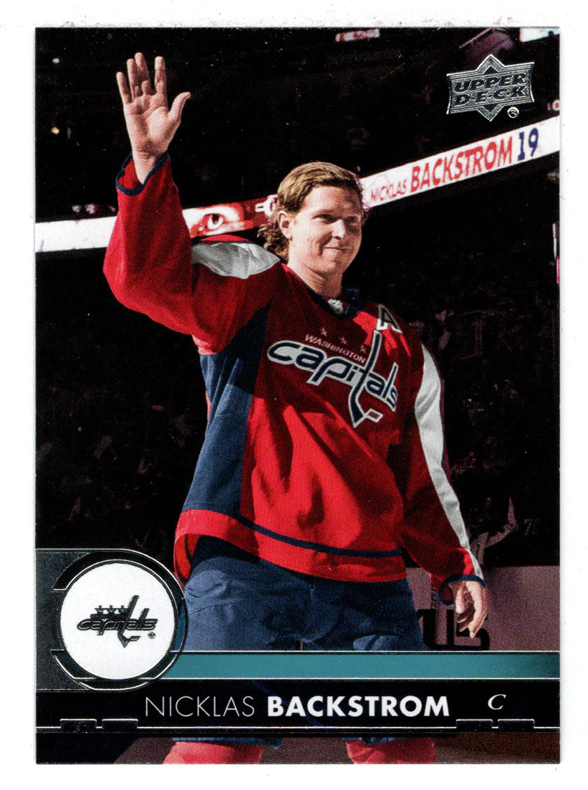 Nicklas Backstrom - Washington Capitals (NHL Hockey Card) 2017-18 Upper Deck # 192 Mint