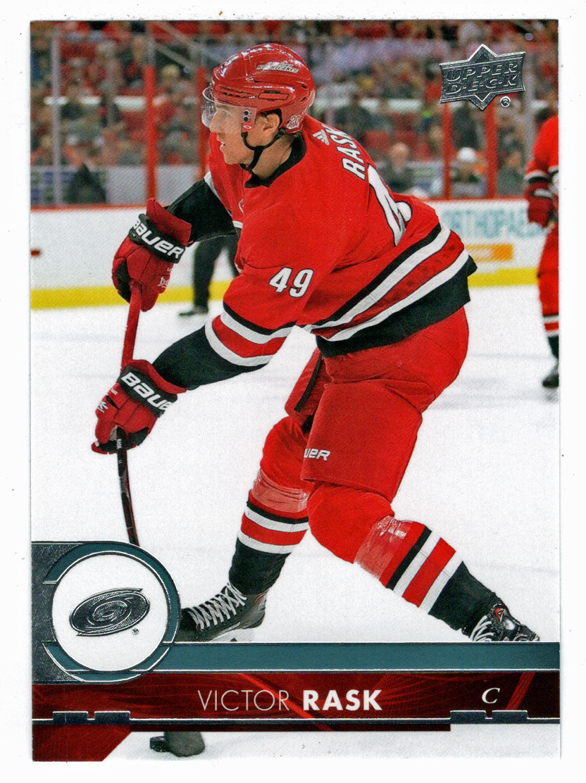 Victor Rask - Carolina Hurricanes (NHL Hockey Card) 2017-18 Upper Deck # 285 Mint