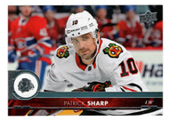 Patrick Sharp - Chicago Blackhawks (NHL Hockey Card) 2017-18 Upper Deck # 289 Mint