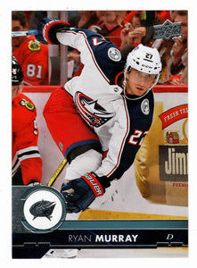 Ryan Murray - Columbus Blue Jackets (NHL Hockey Card) 2017-18 Upper Deck # 304 Mint