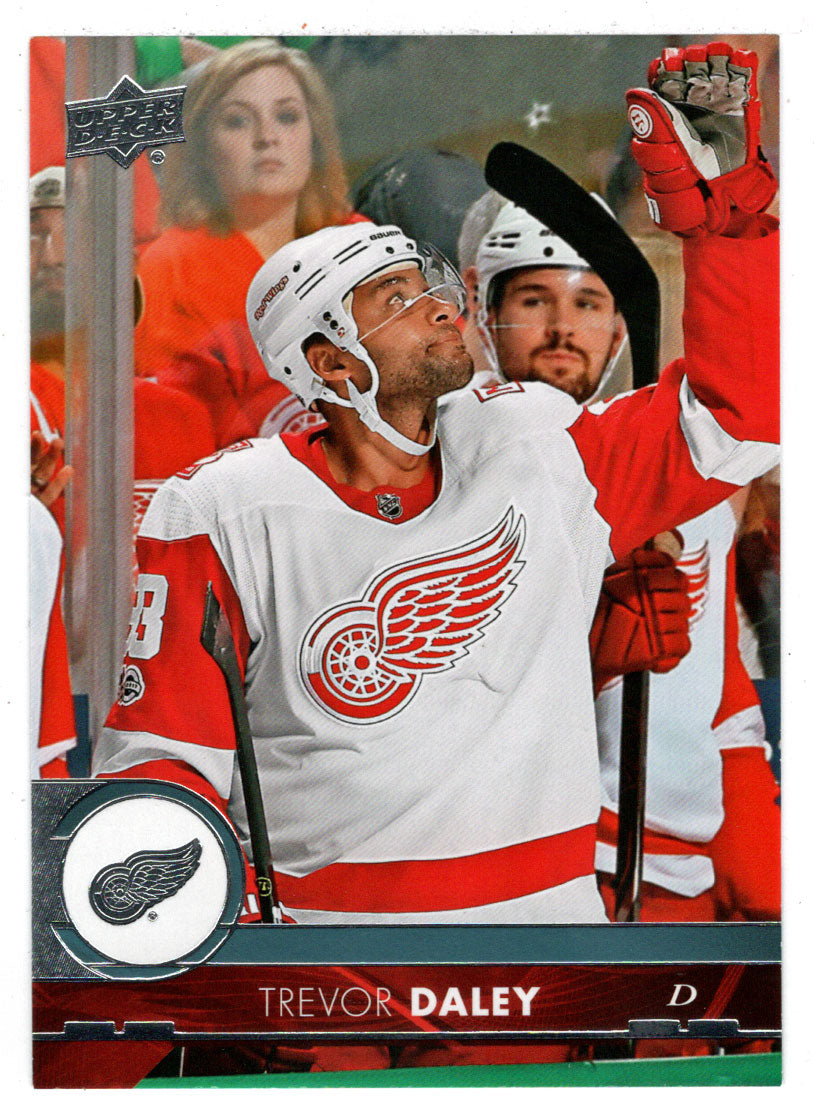 Trevor Daley - Detroit Red Wings (NHL Hockey Card) 2017-18 Upper Deck # 313 Mint