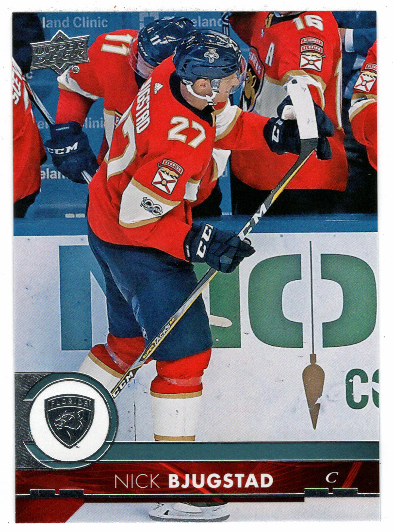 Nick Bjugstad - Florida Panthers (NHL Hockey Card) 2017-18 Upper Deck # 329 Mint