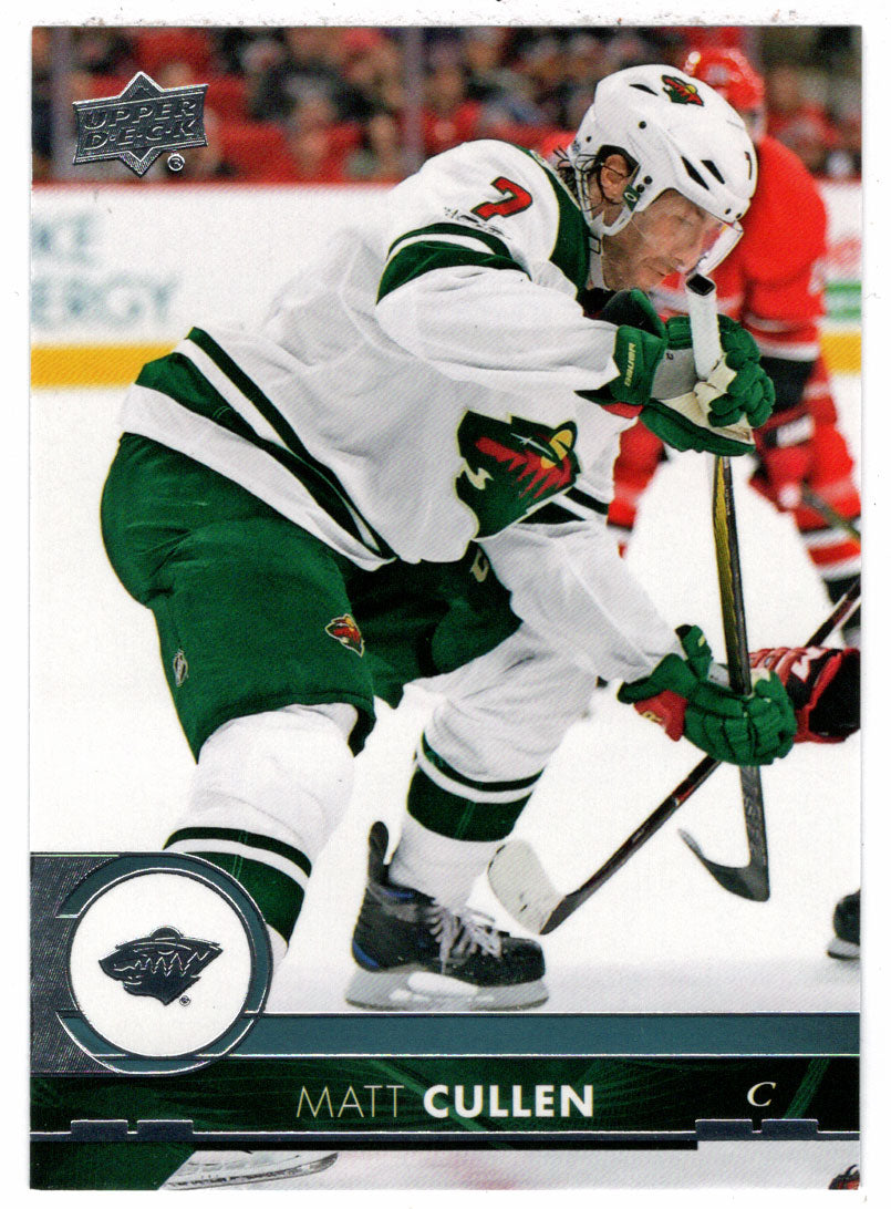 Matt Cullen - Minnesota Wild (NHL Hockey Card) 2017-18 Upper Deck # 343 Mint
