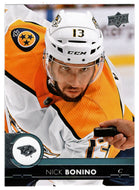 Nick Bonino - Nashville Predators (NHL Hockey Card) 2017-18 Upper Deck # 354 Mint
