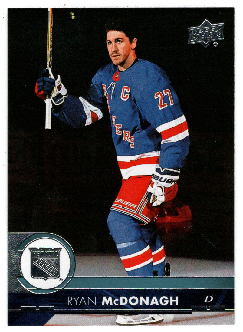 Ryan McDonagh - New York Rangers (NHL Hockey Card) 2017-18 Upper Deck # 374 Mint