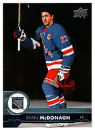 Ryan McDonagh - New York Rangers (NHL Hockey Card) 2017-18 Upper Deck # 374 Mint