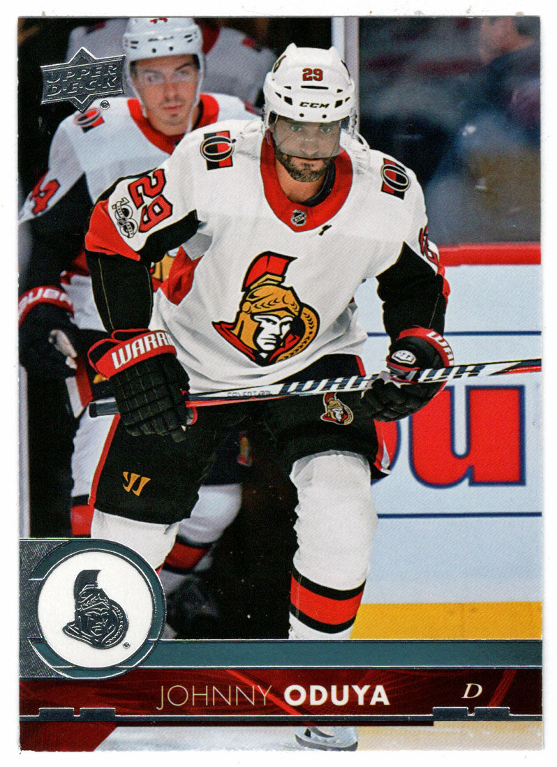 Johnny Oduya - Ottawa Senators (NHL Hockey Card) 2017-18 Upper Deck # 381 Mint
