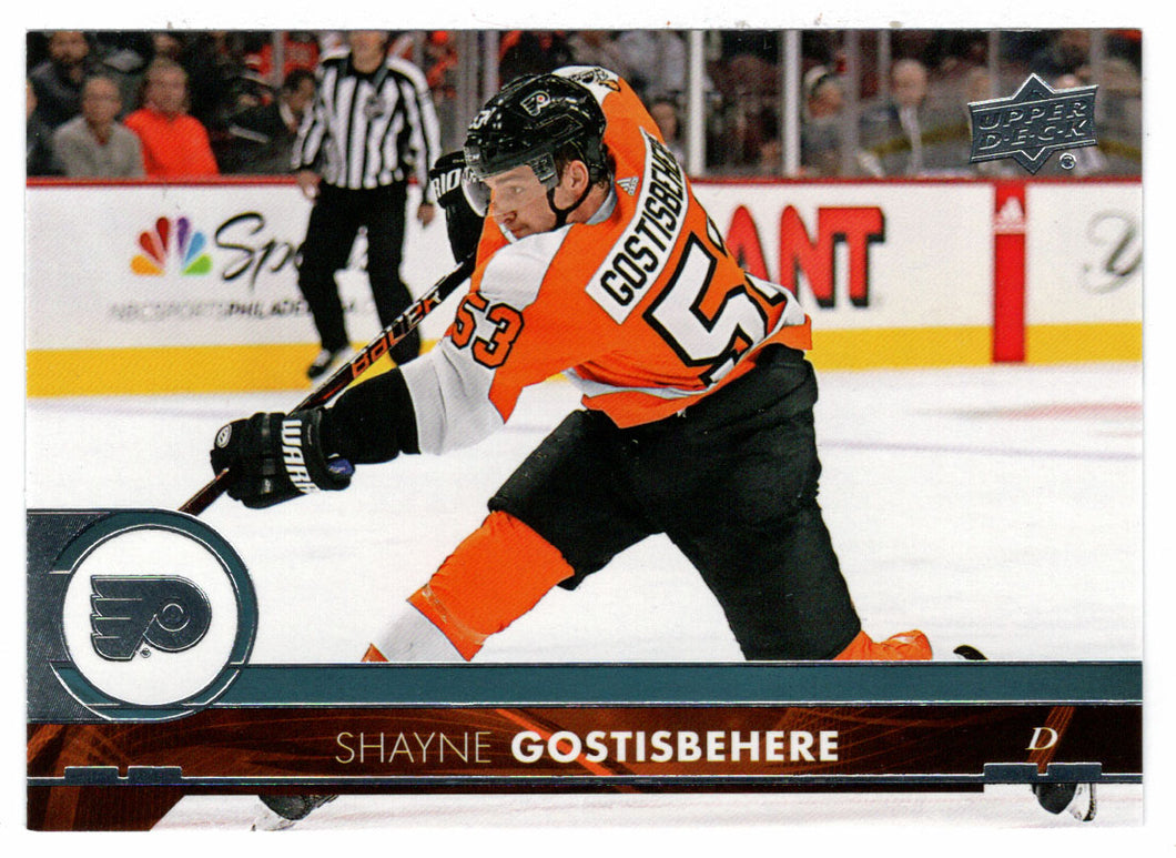 Shayne Gostisbehere - Philadelphia Flyers (NHL Hockey Card) 2017-18 Upper Deck # 387 Mint