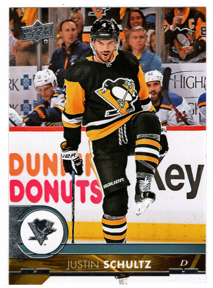 Justin Schultz - Pittsburgh Penguins (NHL Hockey Card) 2017-18 Upper Deck # 396 Mint