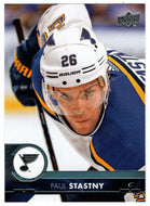 Paul Stastny - St. Louis Blues (NHL Hockey Card) 2017-18 Upper Deck # 408 Mint