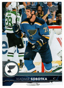 Vladimir Sobotka - St. Louis Blues (NHL Hockey Card) 2017-18 Upper Deck # 409 Mint