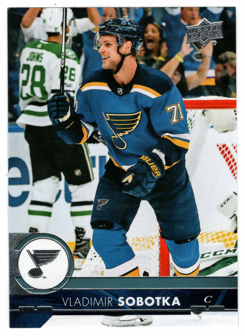 Vladimir Sobotka - St. Louis Blues (NHL Hockey Card) 2017-18 Upper Deck # 409 Mint
