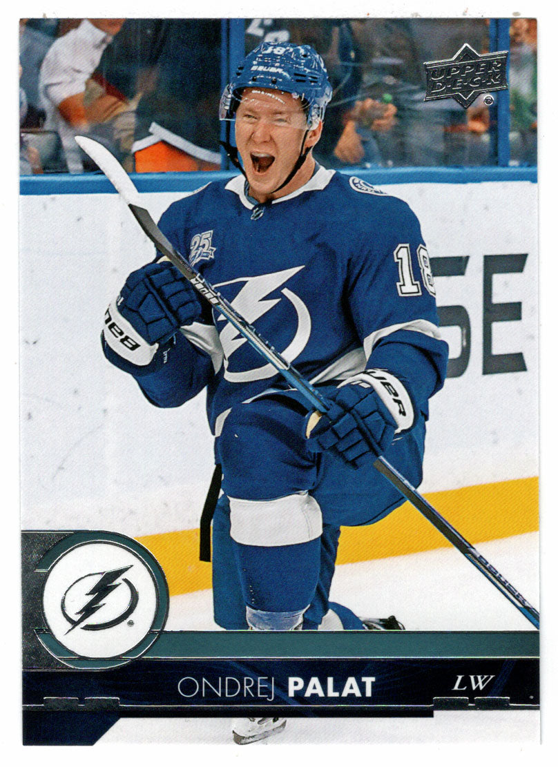Ondrej Palat - Tampa Bay Lightning (NHL Hockey Card) 2017-18 Upper Deck # 411 Mint