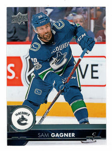 Sam Gagner - Vancouver Canucks (NHL Hockey Card) 2017-18 Upper Deck # 427 Mint