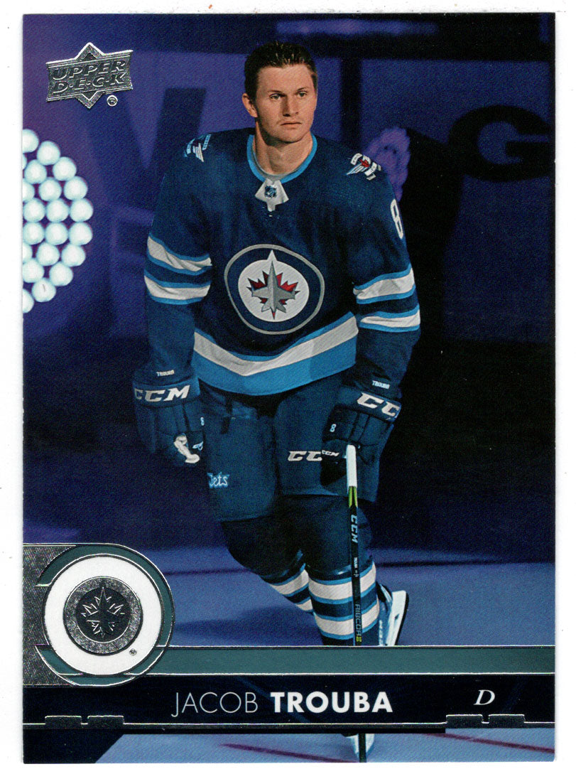 Jacob Trouba - Winnipeg Jets (NHL Hockey Card) 2017-18 Upper Deck # 445 Mint