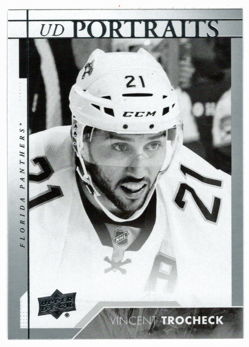 Vincent Trocheck - Florida Panthers (NHL Hockey Card) 2017-18 Upper Deck Portraits # P-27 Mint