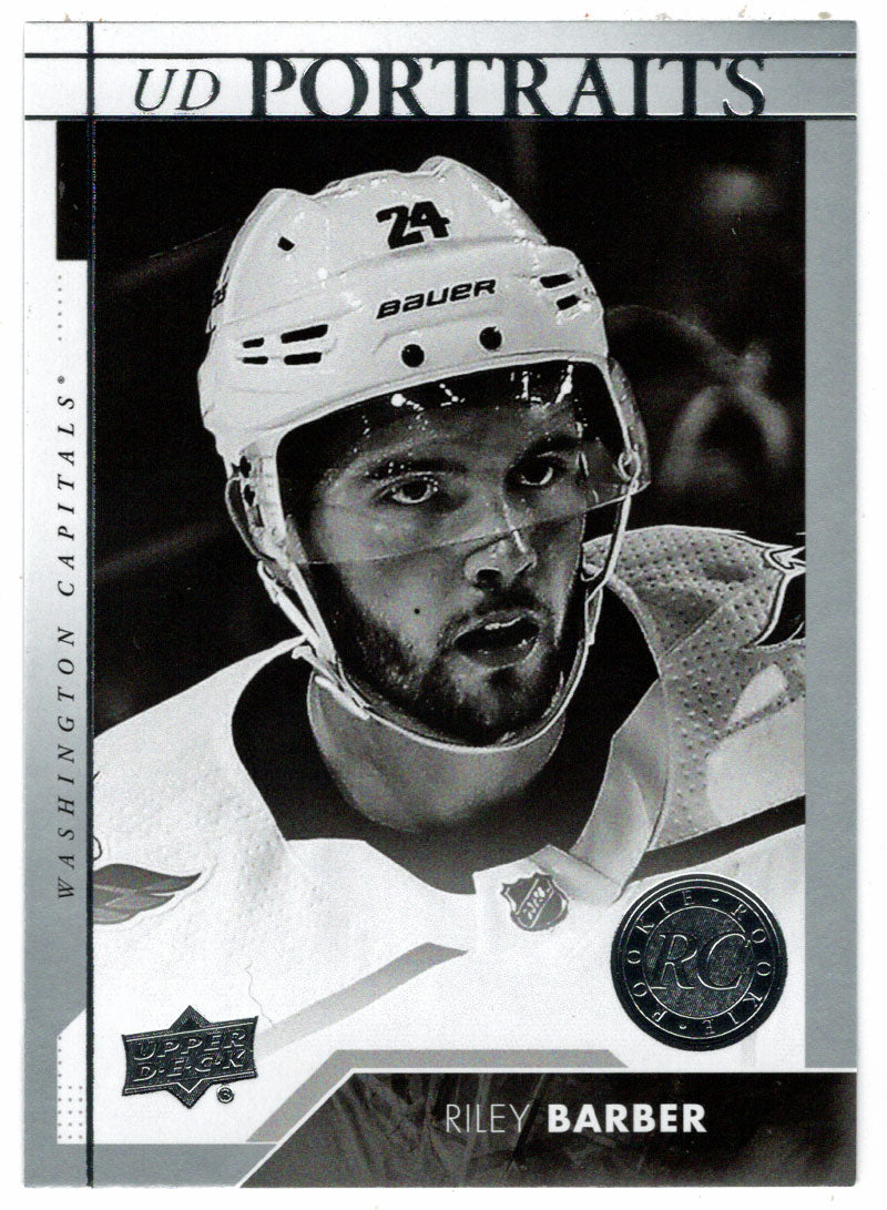 Riley Barber - Washington Capitals (NHL Hockey Card) 2017-18 Upper Deck Portraits # P-68 Mint