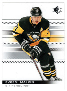 Evgeni Malkin - Pittsburgh Penguins (NHL Hockey Card) 2019-20 Upper Deck SP # 18 Mint