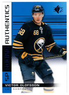 Victor Olofsson - Buffalo Sabres - Rookie Authentics (NHL Hockey Card) 2019-20 Upper Deck SP # 116 Mint
