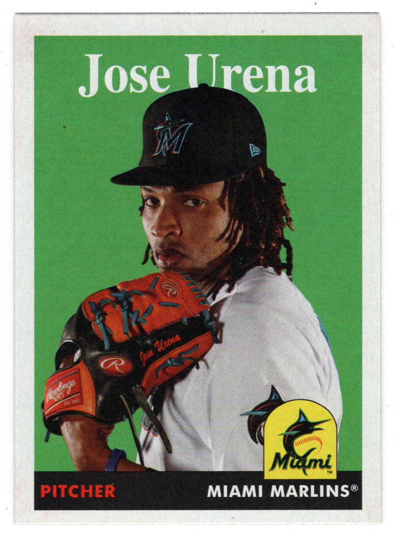 Jose Urena - Miami Marlins (MLB Baseball Card) 2019 Topps Archives # 32 Mint