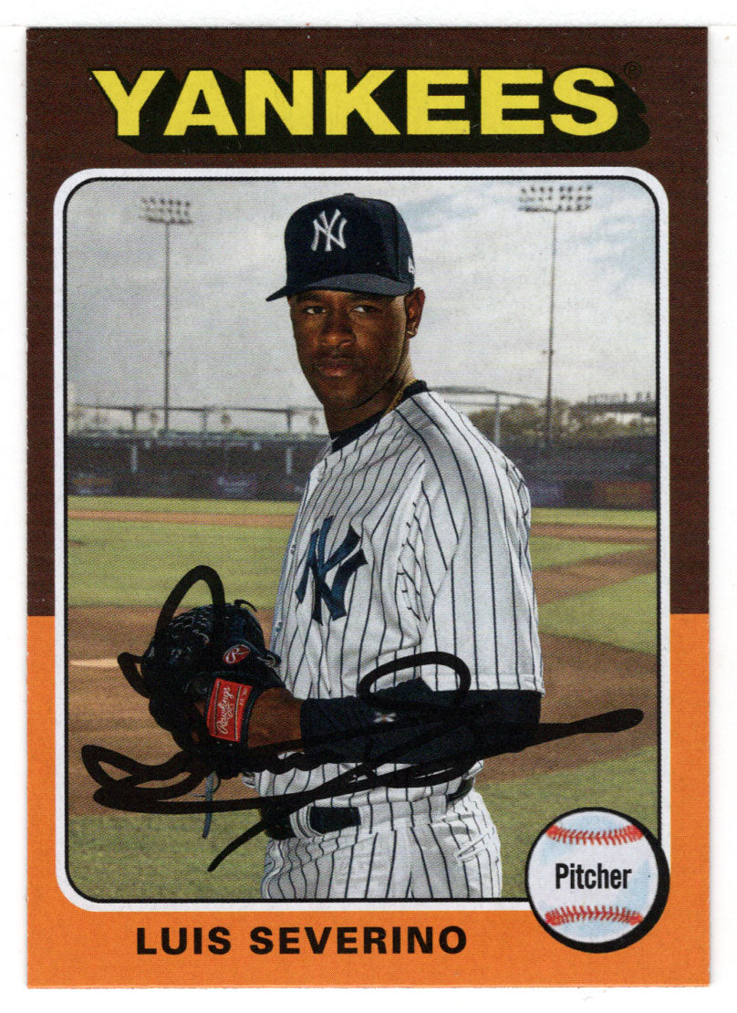 Luis Severino - New York Yankees (MLB Baseball Card) 2019 Topps Archives # 168 Mint