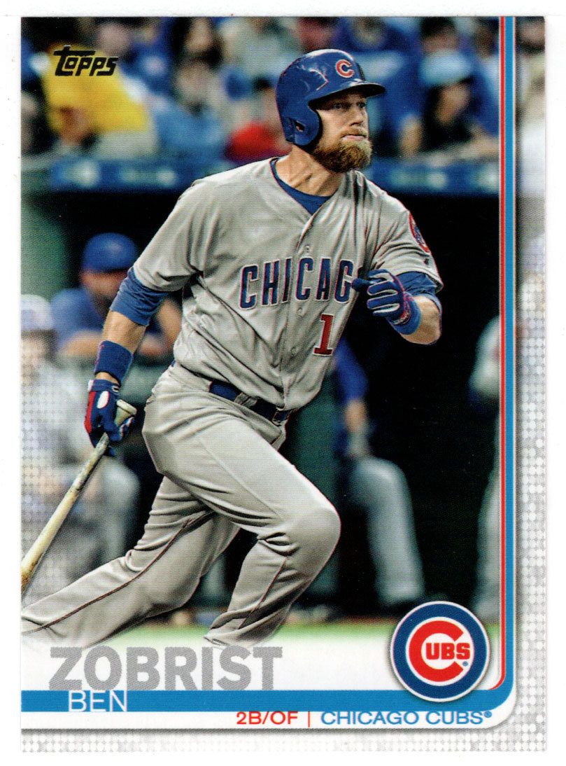 Ben Zobrist - Chicago Cubs (MLB Baseball Card) 2019 Topps # 9 Mint