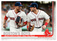 Mookie Betts - Andrew Benintendi - Boston's Boys (MLB Baseball Card) 2019 Topps # 28 Mint