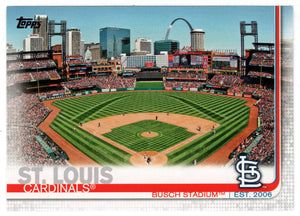 Busch Stadium - St. Louis Cardinals (MLB Baseball Card) 2019 Topps # 31 Mint