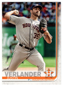 Justin Verlander - Houston Astros (MLB Baseball Card) 2019 Topps # 57 Mint