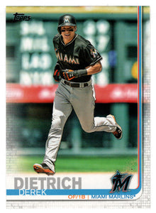 Derek Dietrich - Miami Marlins (MLB Baseball Card) 2019 Topps # 65 Mint