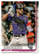 Nolan Arenado - Colorado Rockies - League Leaders (MLB Baseball Card) 2019 Topps # 70 Mint