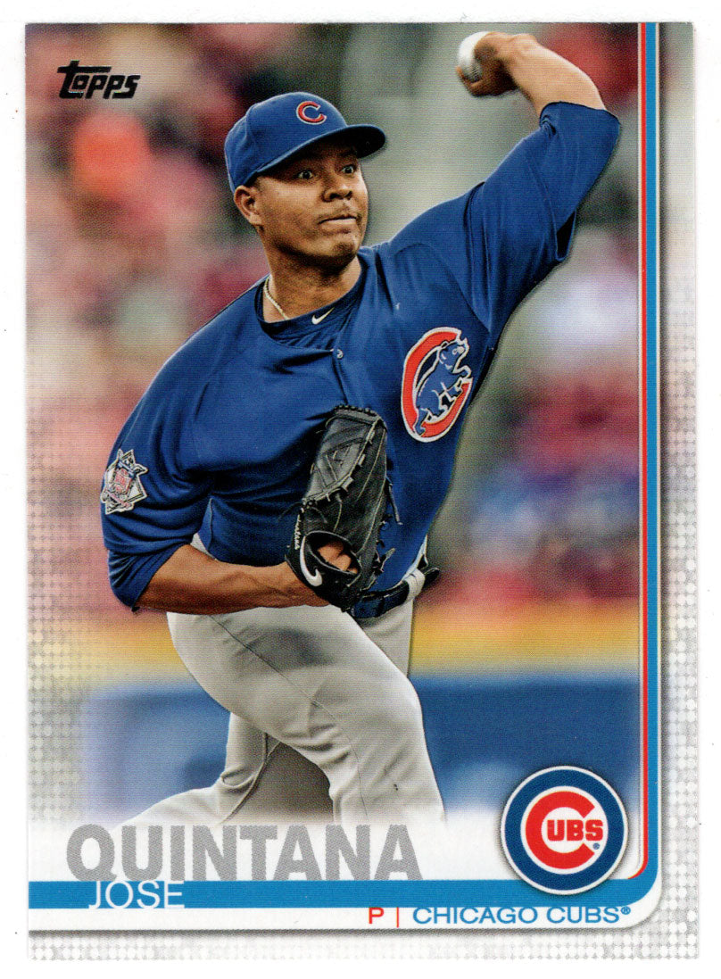 Jose Quintana - Chicago Cubs (MLB Baseball Card) 2019 Topps # 105 Mint